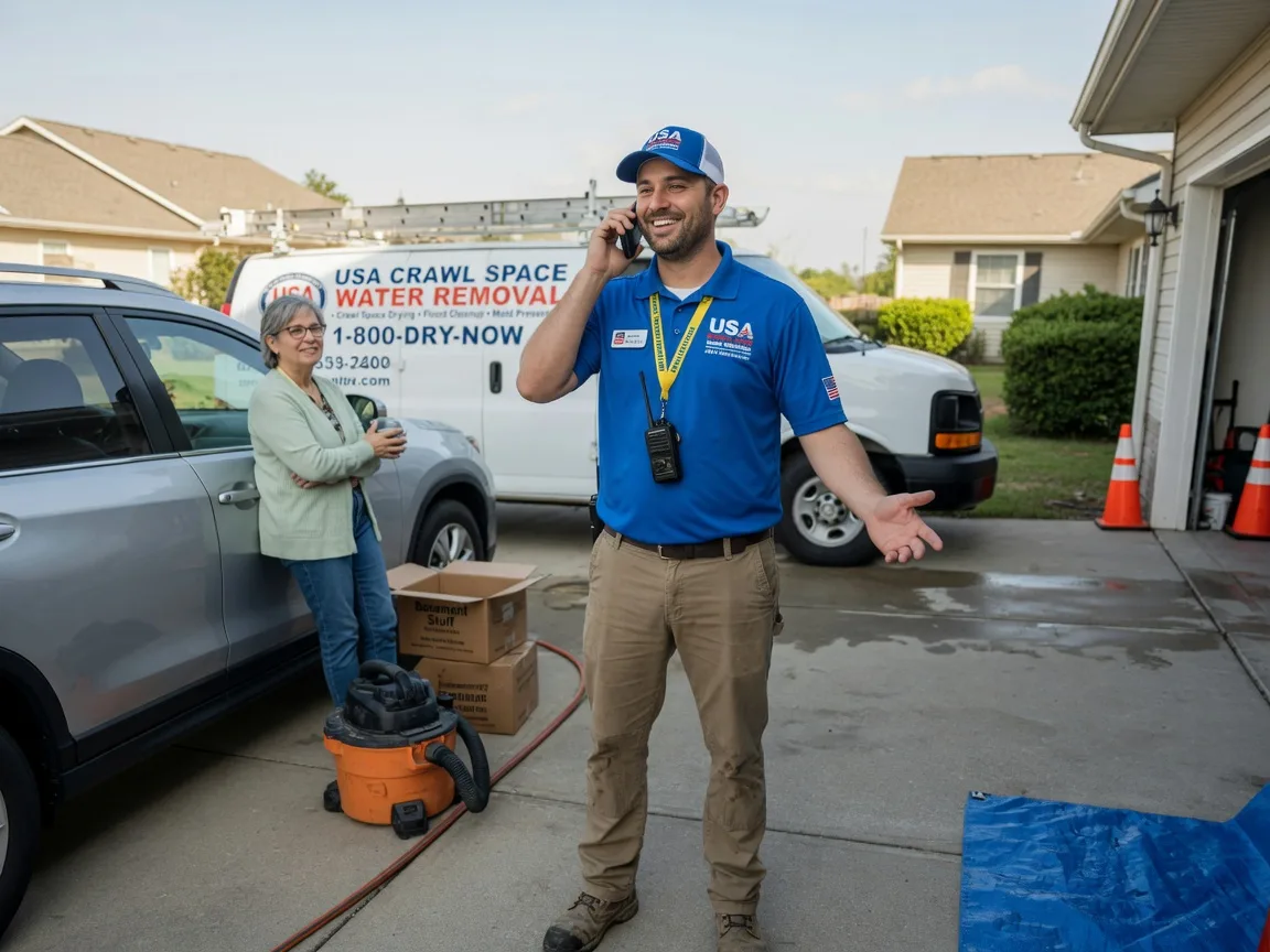 Crawl Space Water Removal Kingman, KS FAQs